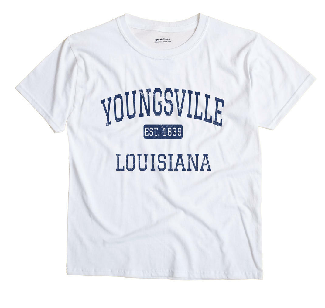 Youngsville Louisiana LA T-Shirt EST
