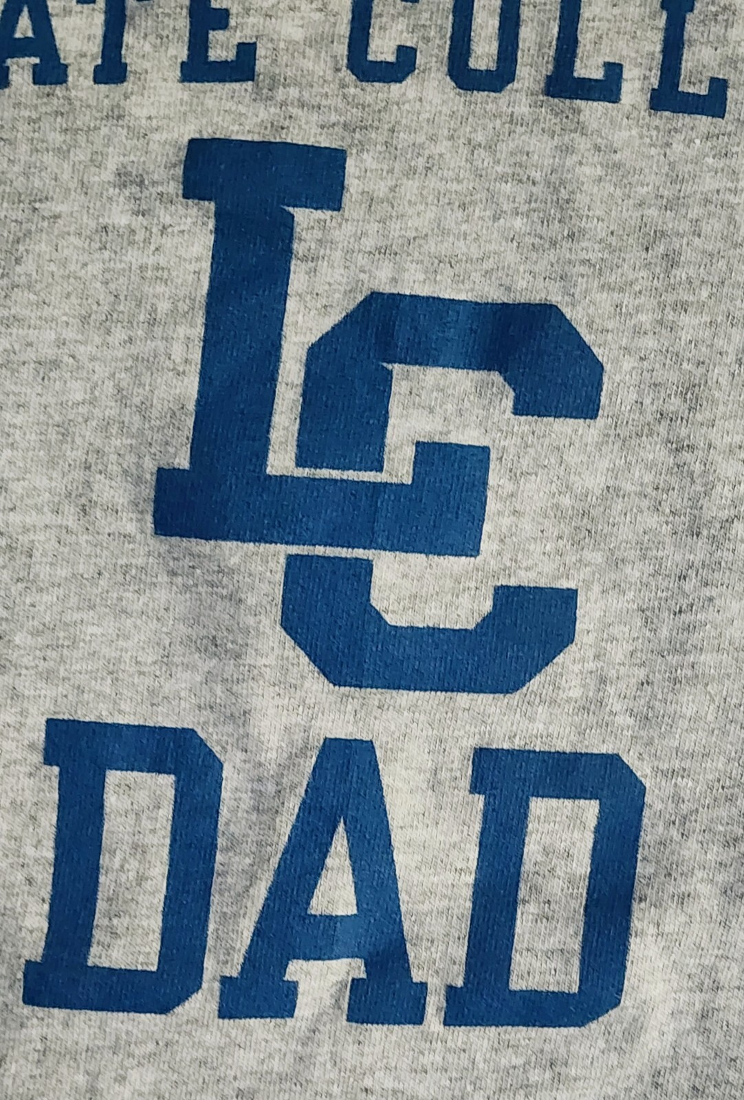 Lewis-Clark State College T-Shirt Sz Large LC Dad University Tee