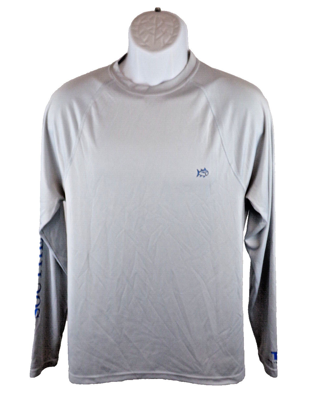 Southern Tide T3 Mens Medium Gray Long Sleeve T-Shirt