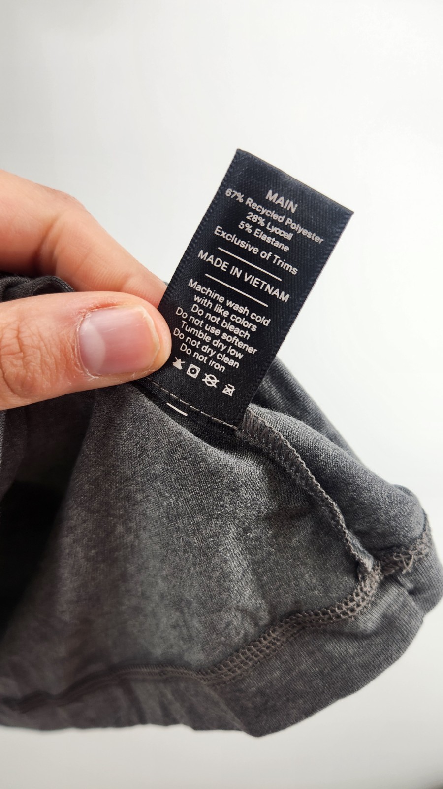 Public Rec Men&rsquo;s Dark Grey Large Adapt Tee T-Shirt NWT