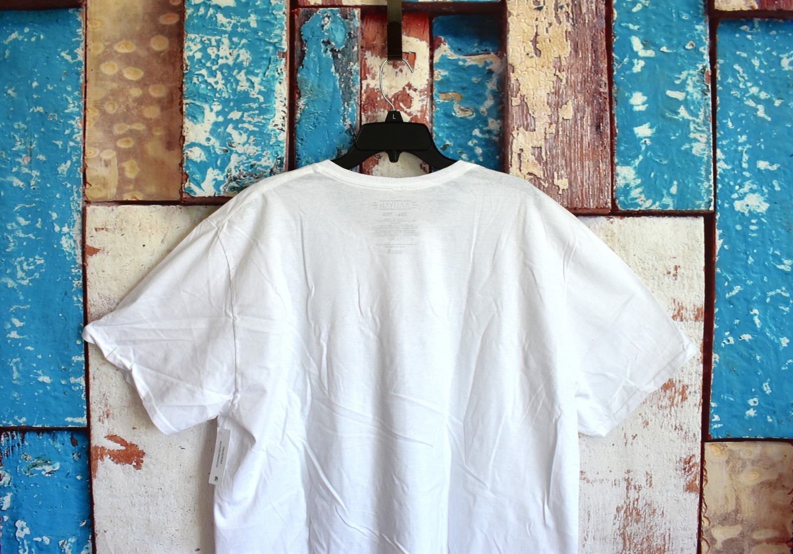 Men&rsquo;s Aaliyah Graphic Tee Princess OF R&B Short Sleeve 2XLARGE White NEW