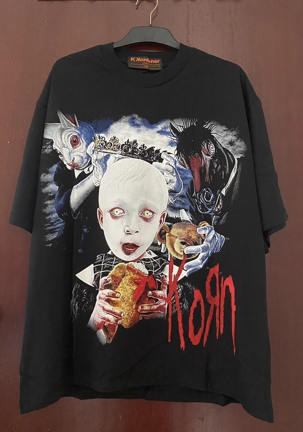 Korn See You On the Other Side Cover Album tee unisex black color S-5XL