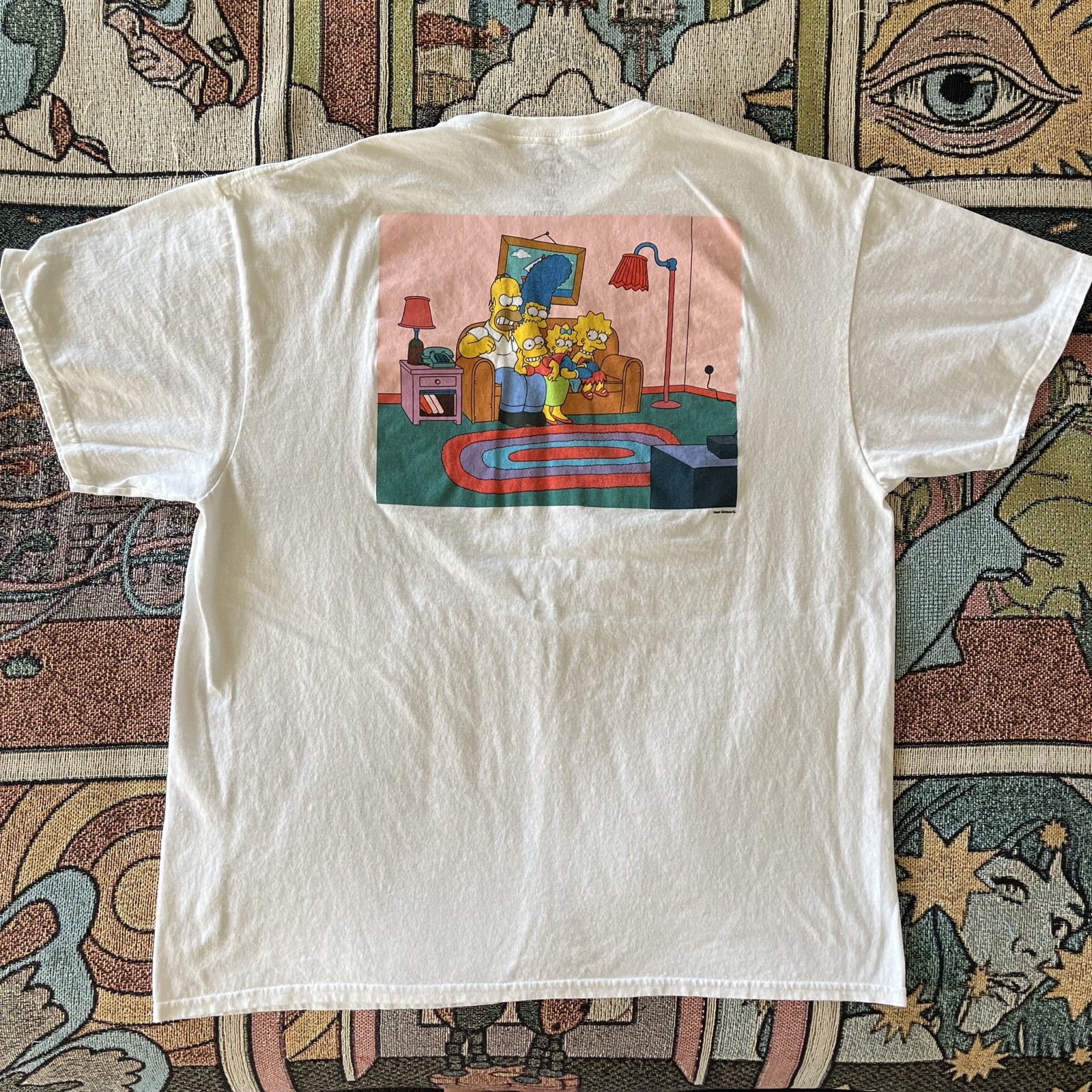 The Simpson’s Nice Normal Family Double Sided T-shirt Size XL