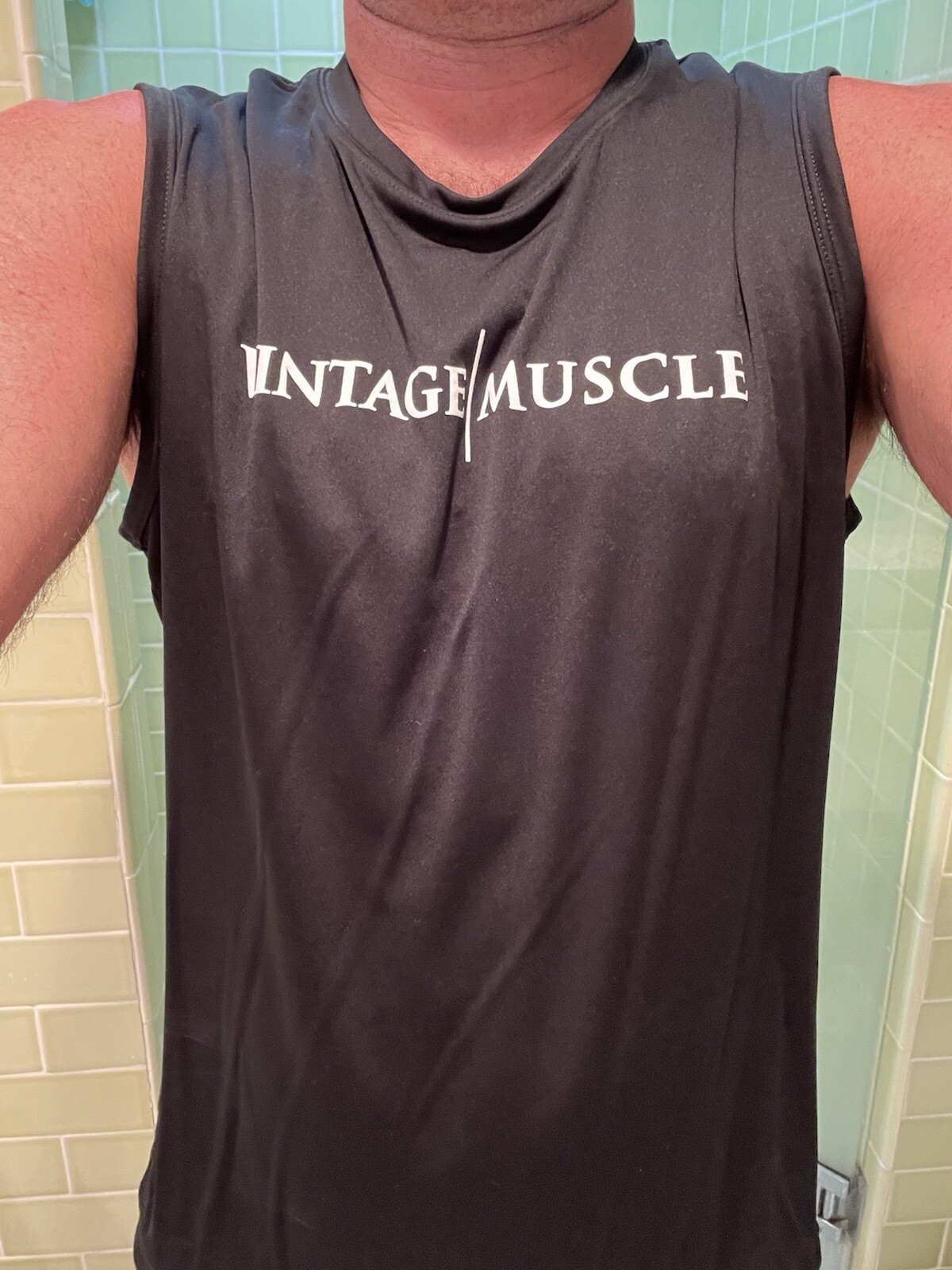 Prem Deluxe Microfiber Moisture Wick Workout T ‘s M-XXL Sizes Vintage Muscle💪