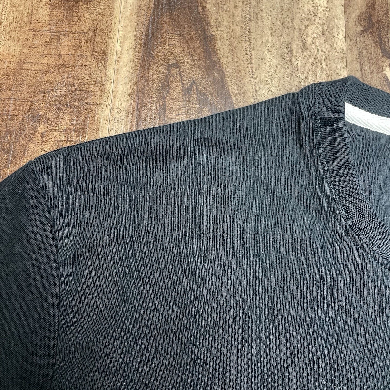 Tomorrows Laundry Men&rsquo;s Large Black Modern Fit Tee T-shirt, Essential Tee