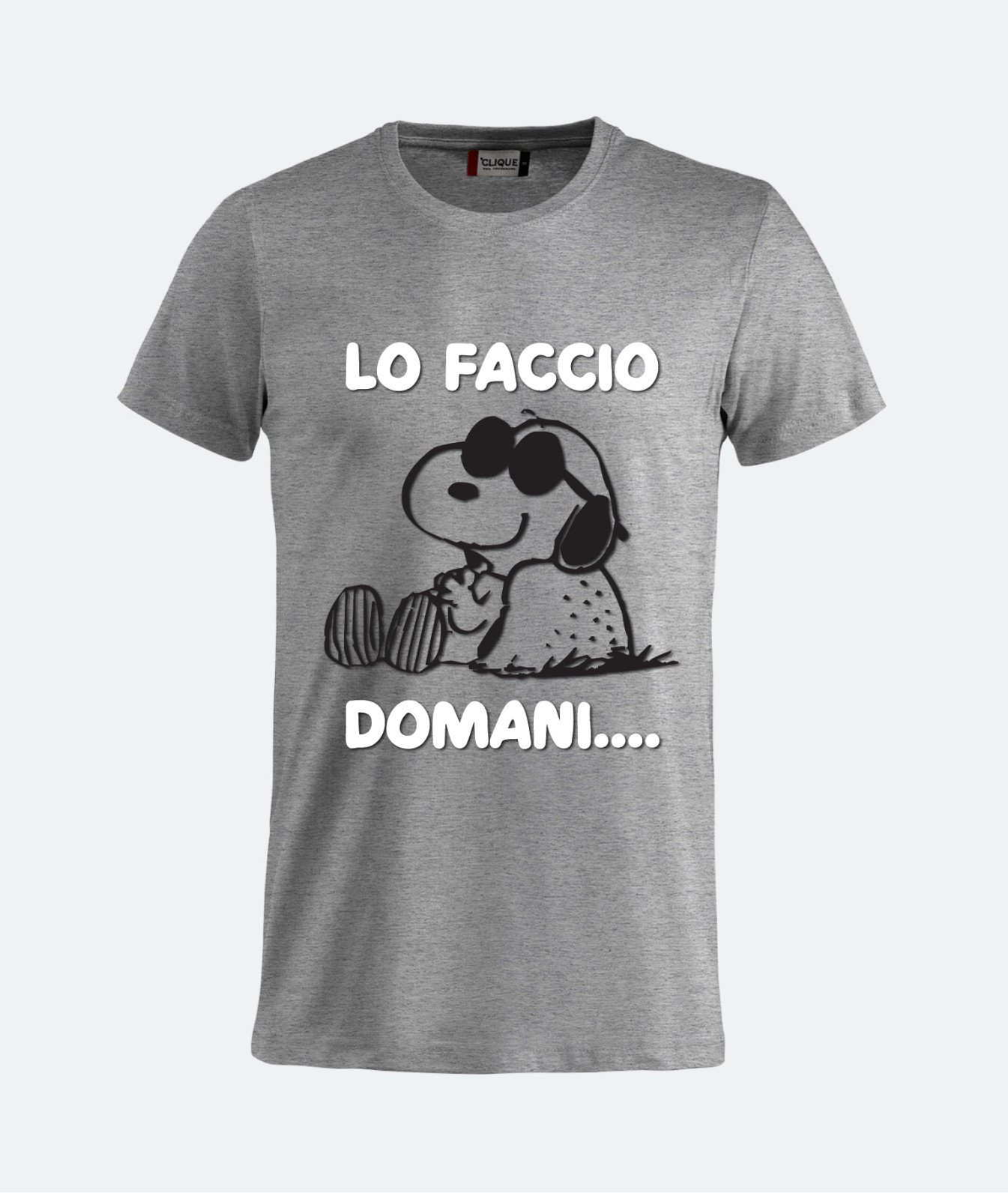 Funny Snoopy T-Shirt I Do It Tomorrow T-Shirt Funny Gift Idea