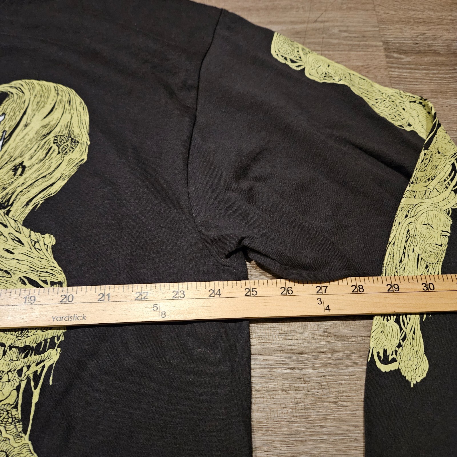 Vintage 2009 Adult Swim Metalocalypse Dethklok Long Sleeve T Shirt Black 2XL Ban
