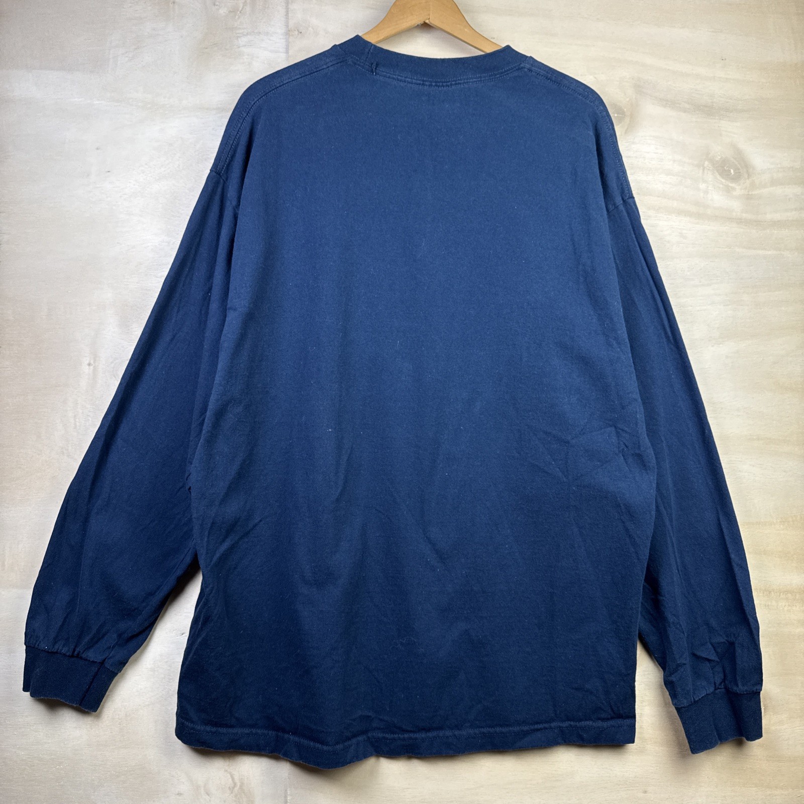 Vintage Y2K Sailfish Fish Nature Animals Long Sleeve T Shirt Sz XL 23 x 31