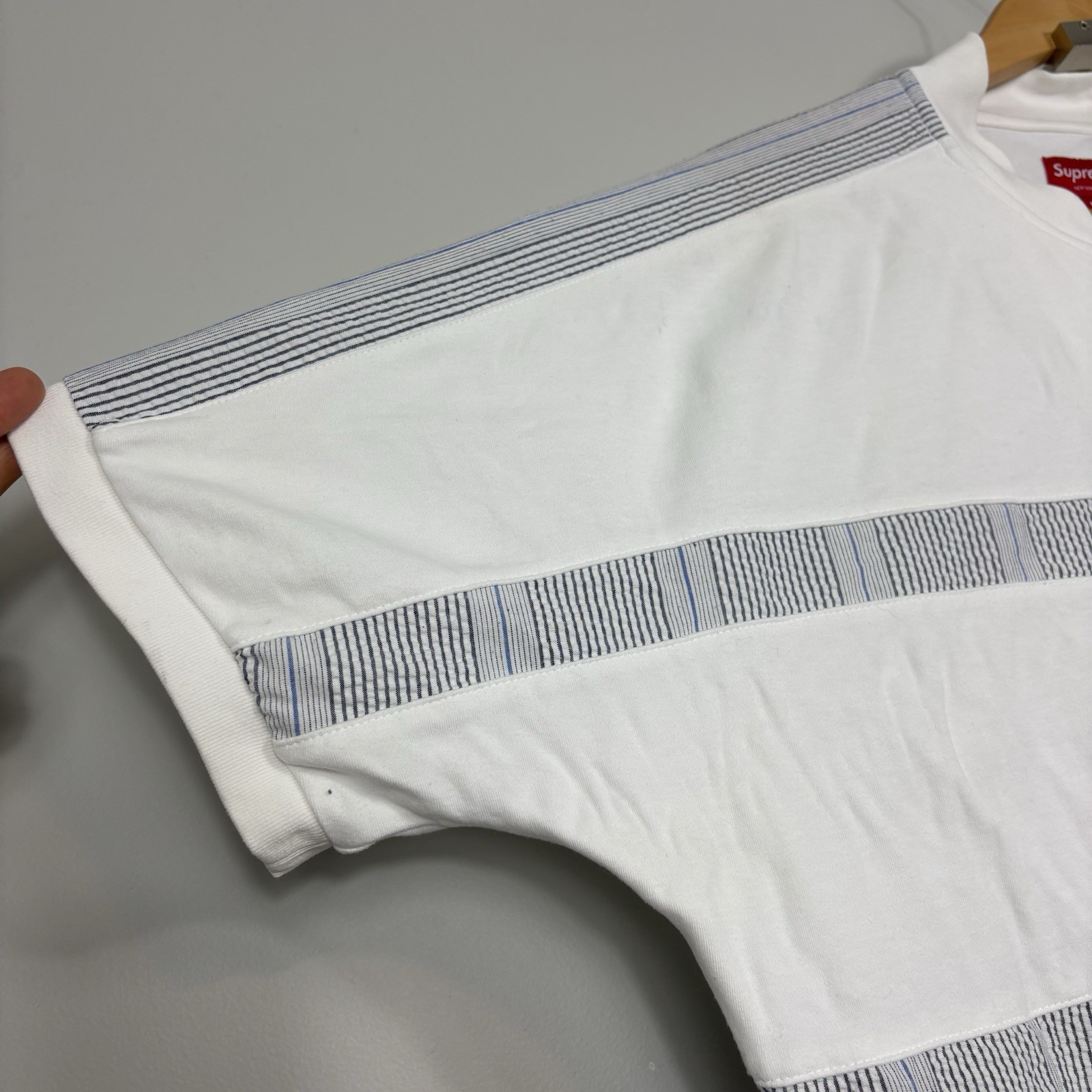 Supreme x Playboy Leisure Zip Up Top Mens Sz M White SS19