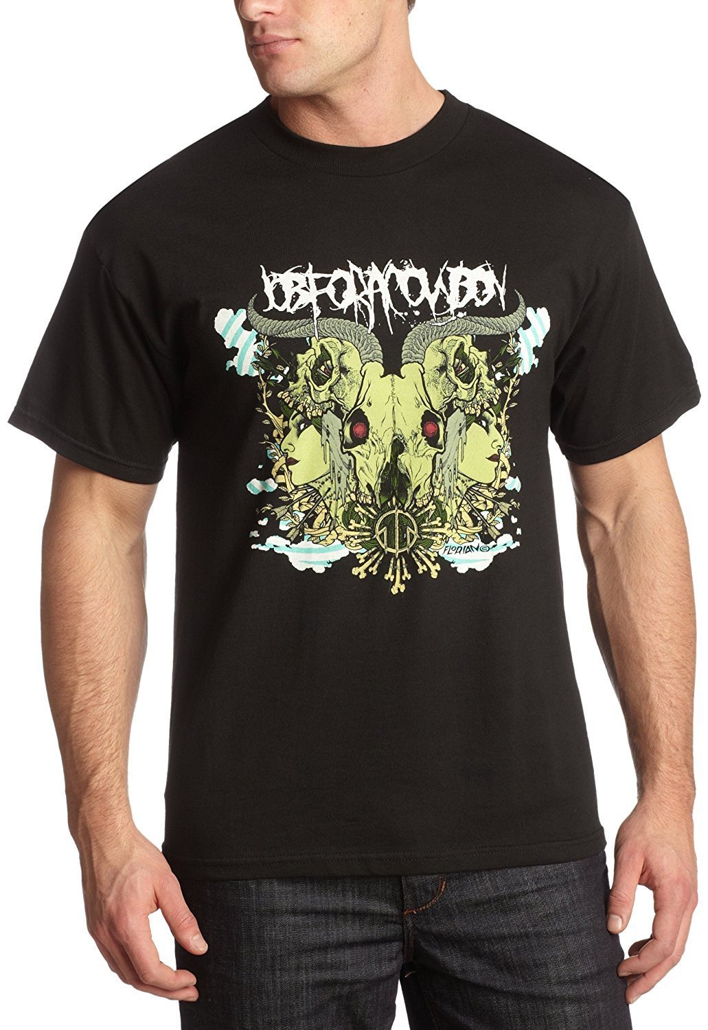Job for a Cowboy Rorschach T-Shirt Black S M XL Heavy Metal Band Official New
