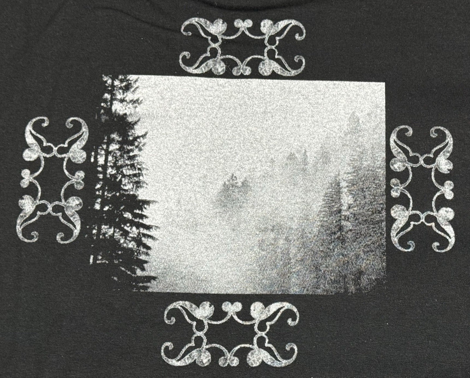 Official VELVET CACOON NORTHSUITE Black Metal Shirt Import Fmp666 NOS / NEW