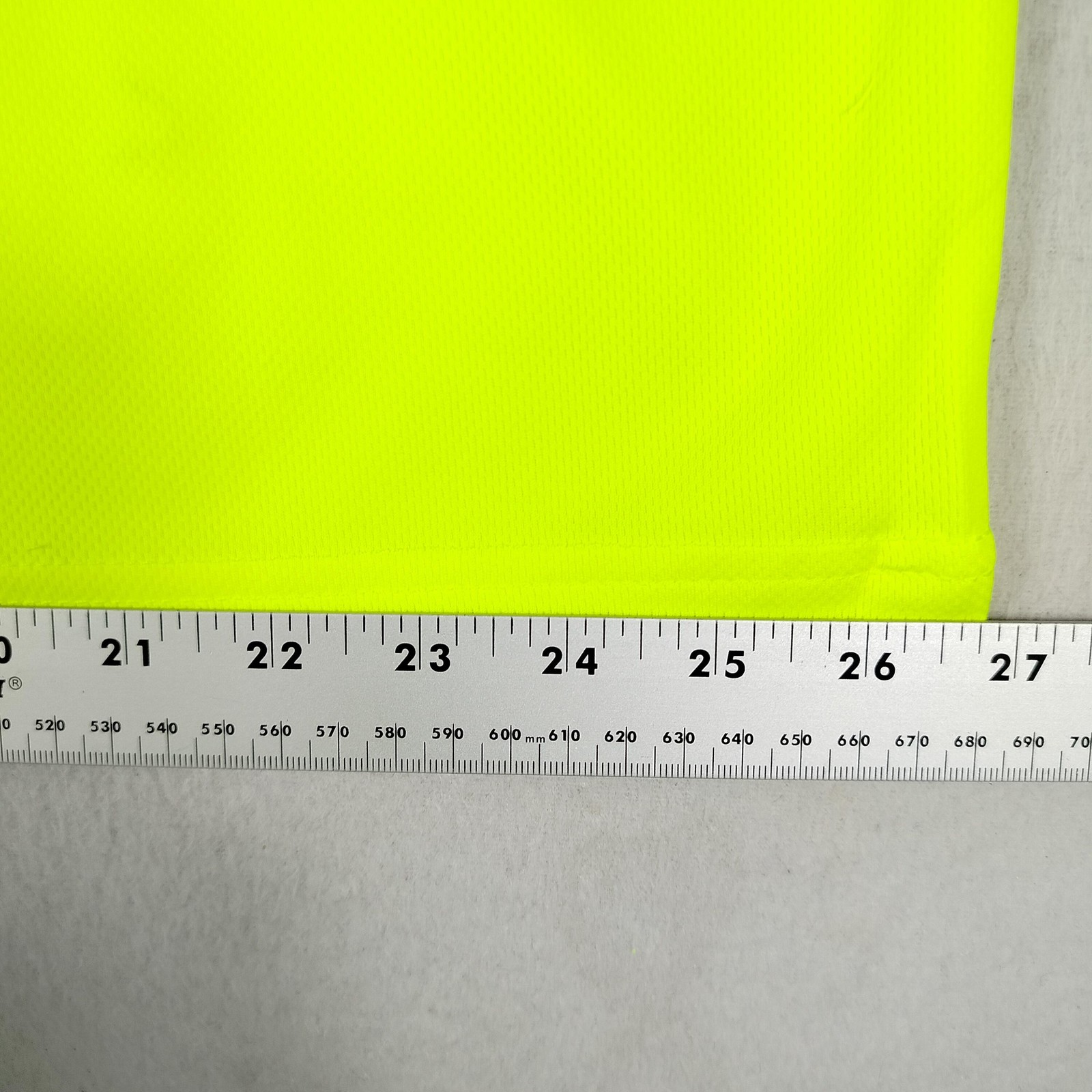 PIP Hi-Vis Shirt Mens 2XL Safety Yellow Short Sleeve Reflective Tape Class 3