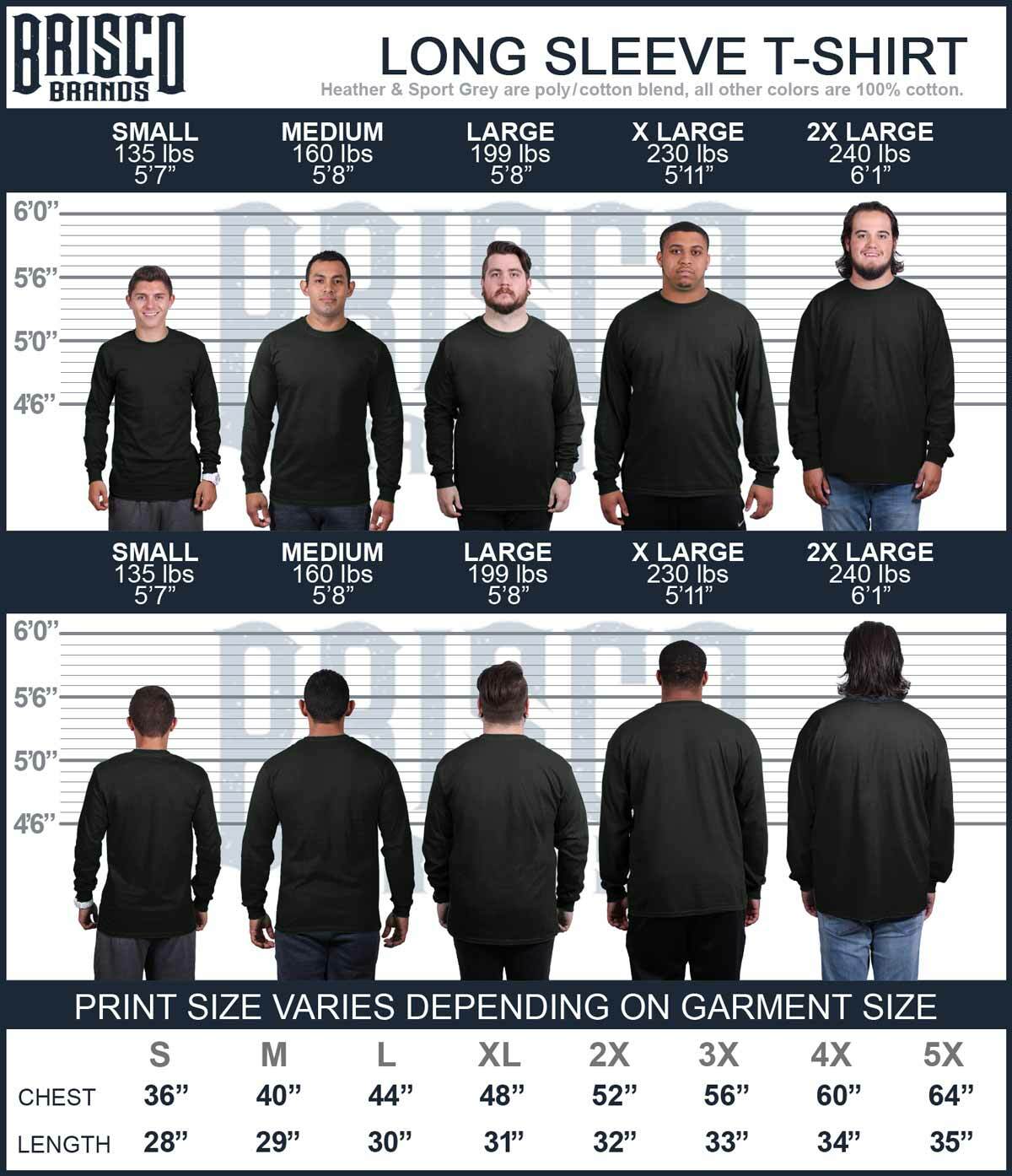 Proud US Army Brother USAF Military Service Long Sleeve T Shirts Tees For Men