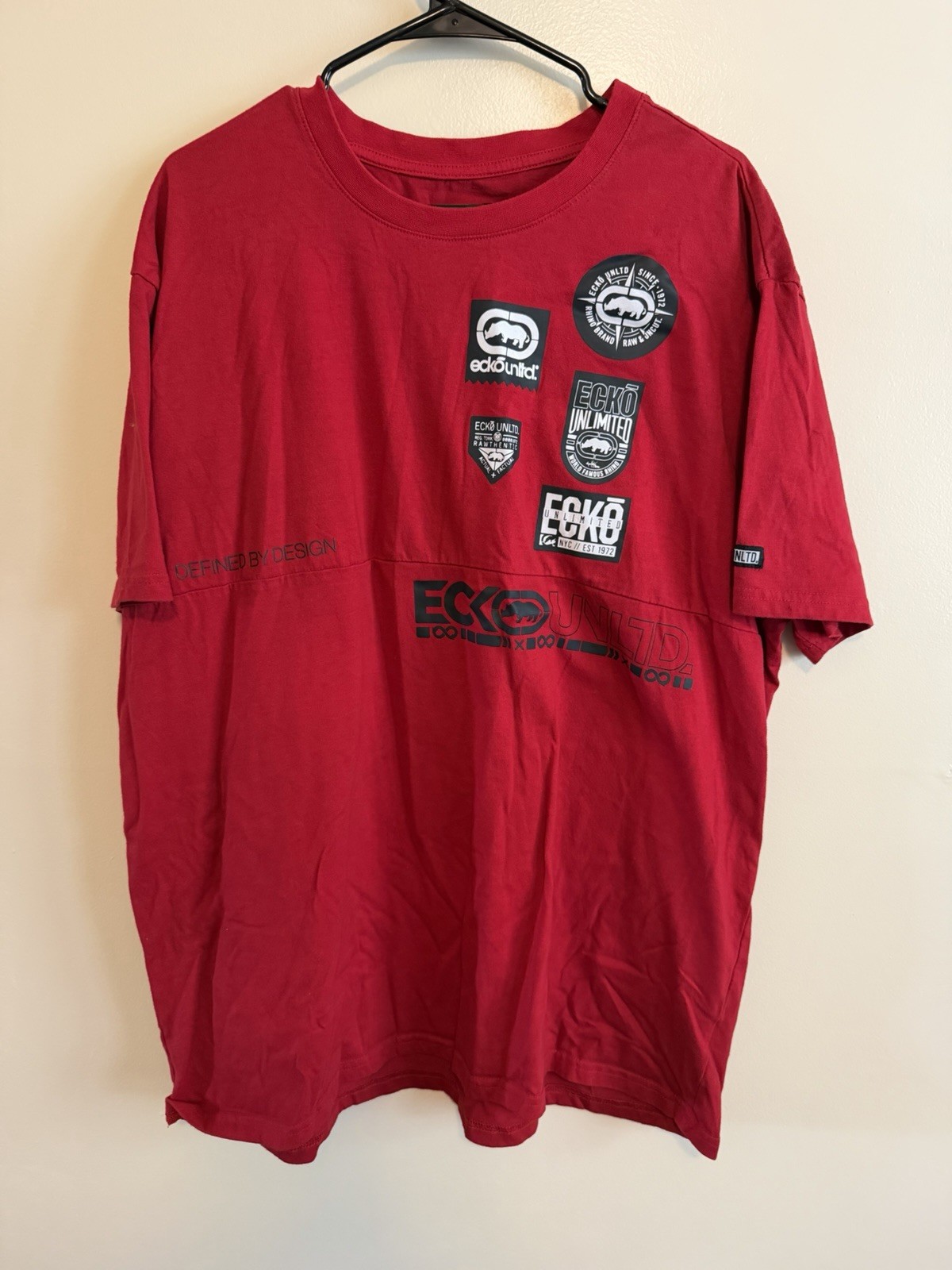 Men’s Red Echo Unlimited Tshirt Size 3X (515)