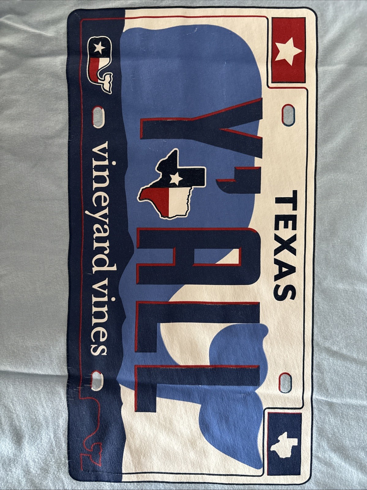 Vineyard Vines Men’s Short Sleeve Texas Ya’ll Tee With Chest Pocket Size XS