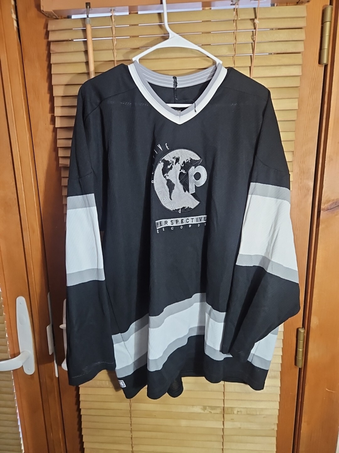 Vintage 90s CCM Perspective Records Promo Jersey Men&rsquo;s XL Rap Hip Hop Kazaam