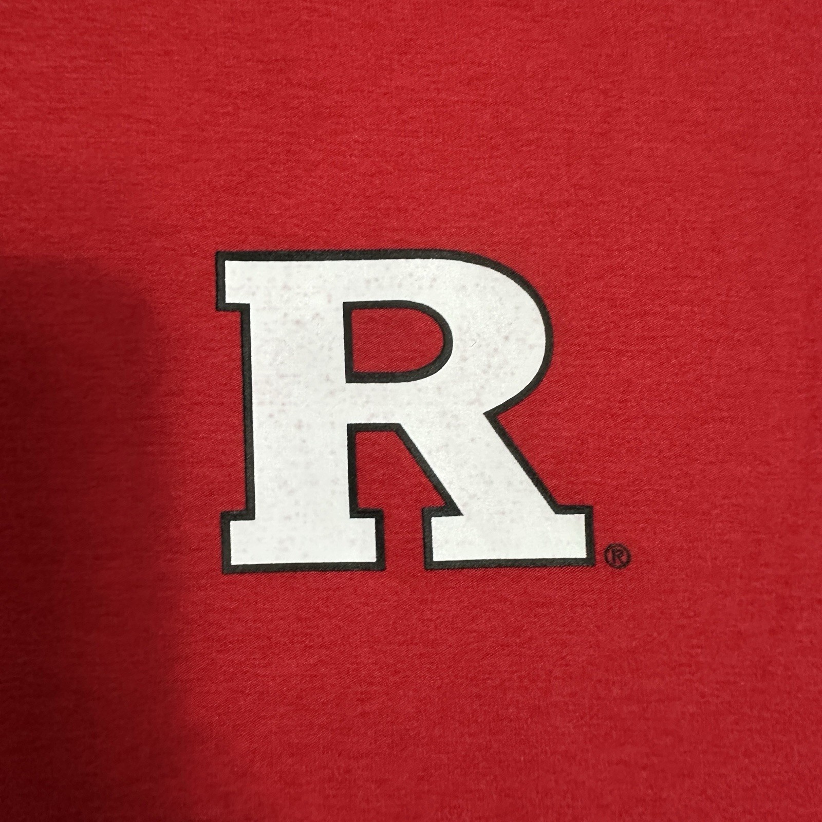NWT Colosseum Men&rsquo;s XL Rutgers Scarlet Knights Solid Red Short Sleeves Crew Neck