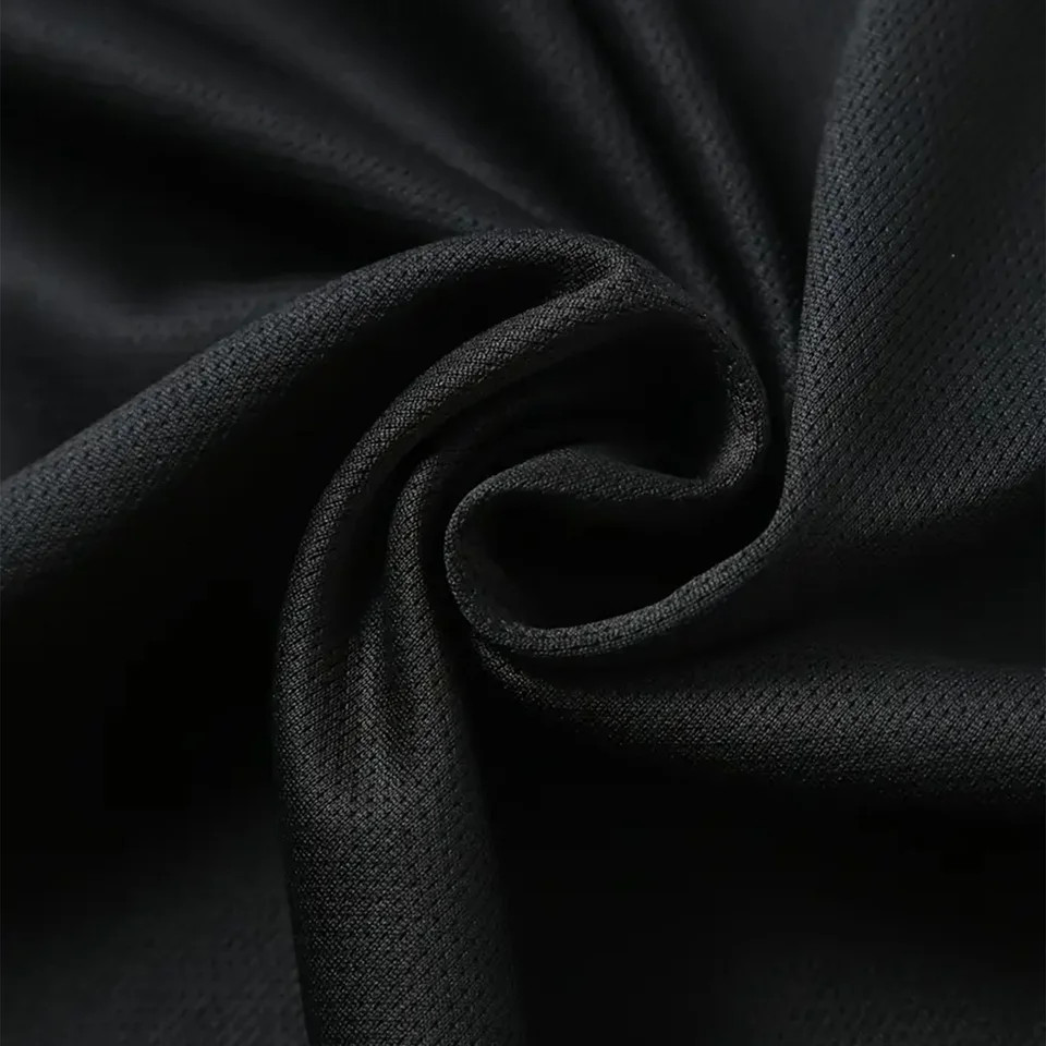Men T Shirt Quick Dry Ultra Light Black Round Neck Short Sleeve Gym Top