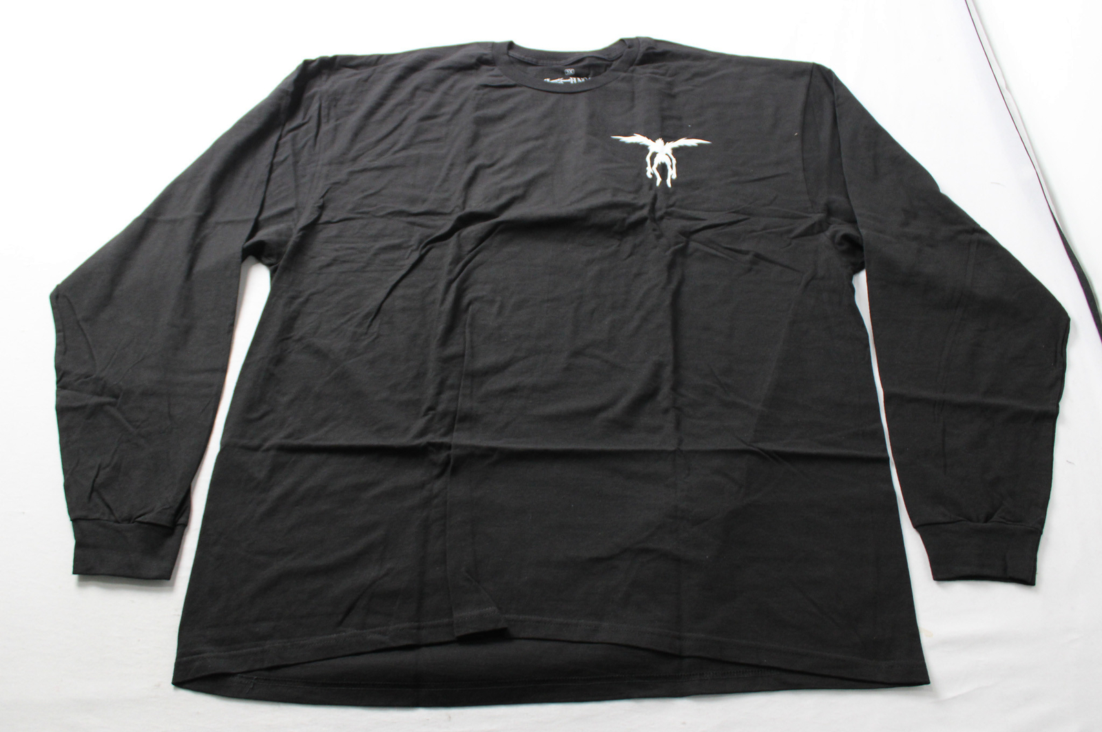 Death Note Unisex Adult&rsquo;s Shinigami Ryuk Apples L/S T-Shirt MP7 Black Size 3X