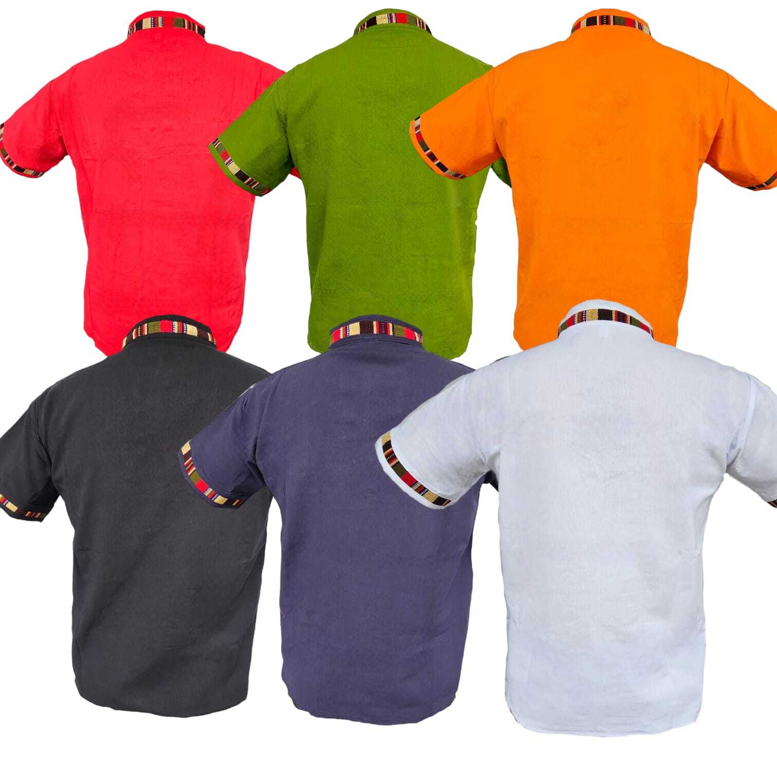 CAMISAS TIPICAS GUATEMALTECA, CON BORDADOS A MANO, TYPICAL GUATEMALA SHIRTS
