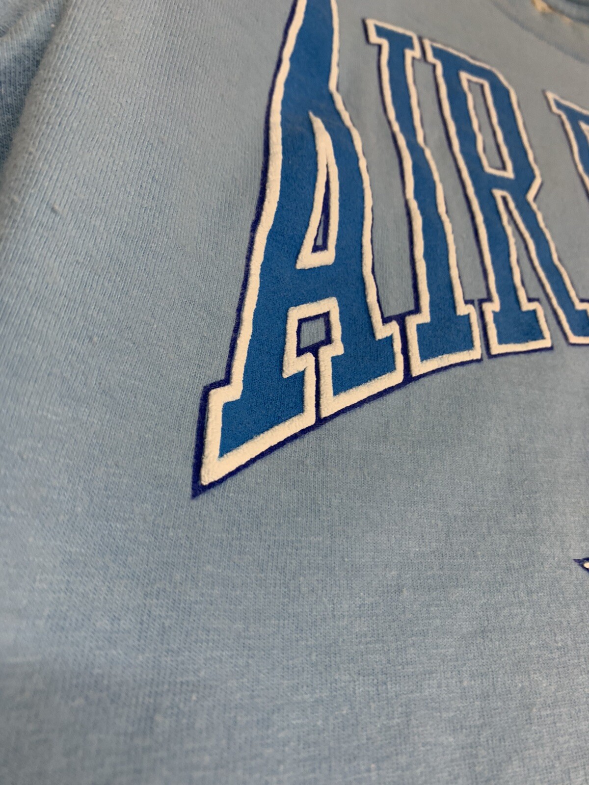 Vintage Galt Sand Single Stitch AIR FORCE ACADEMY Puffy T Shirt size Large