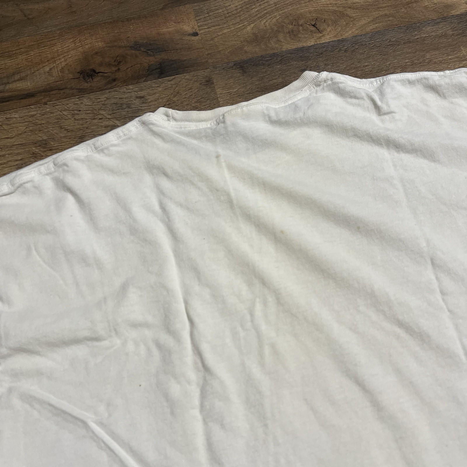 Vintage Budweiser King of Beers T-shirt Mens Size XL White Tee