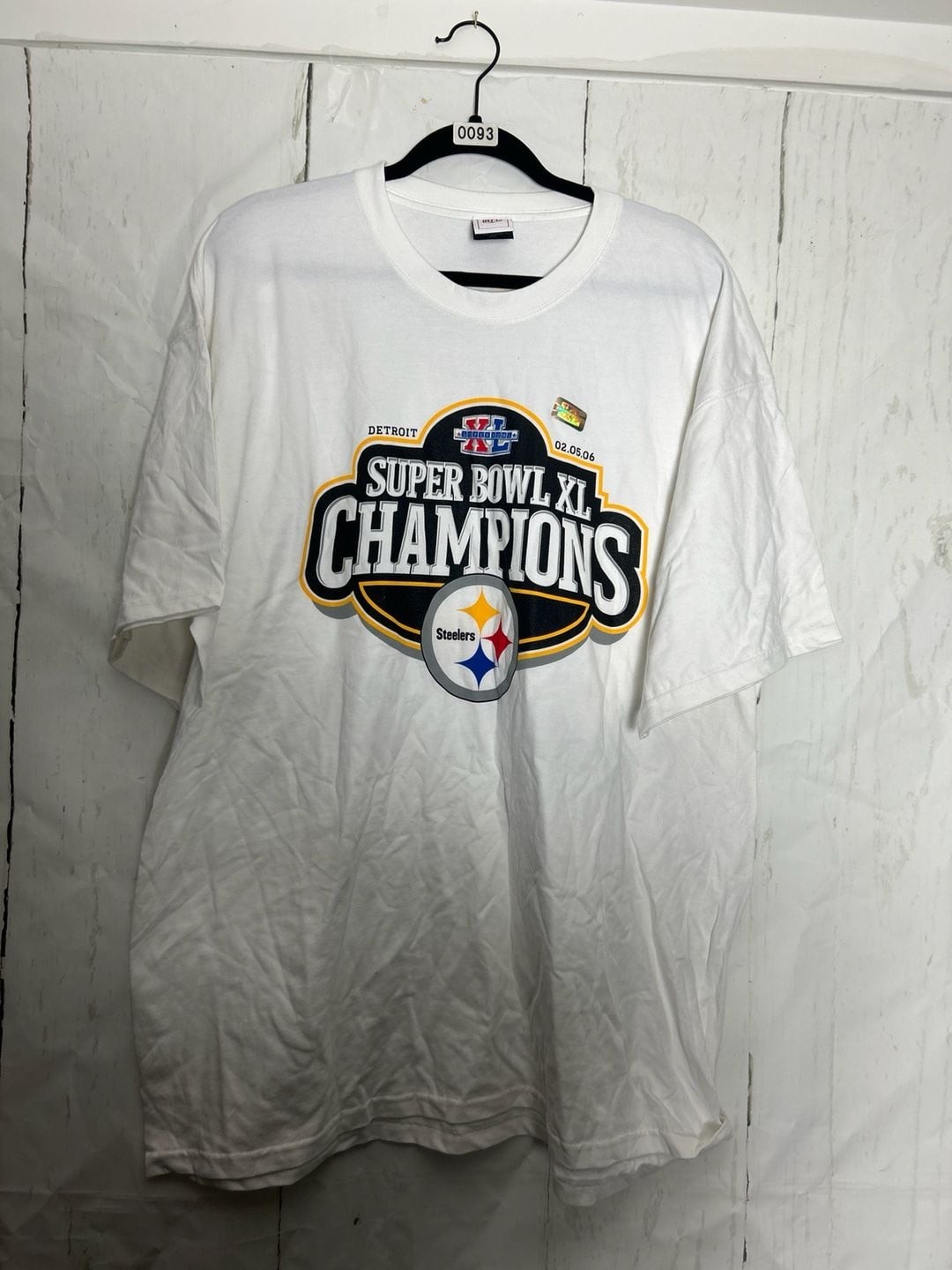 Vintage 2006 Pittsburgh Steelers Super Bowl XL Champions T-Shirt