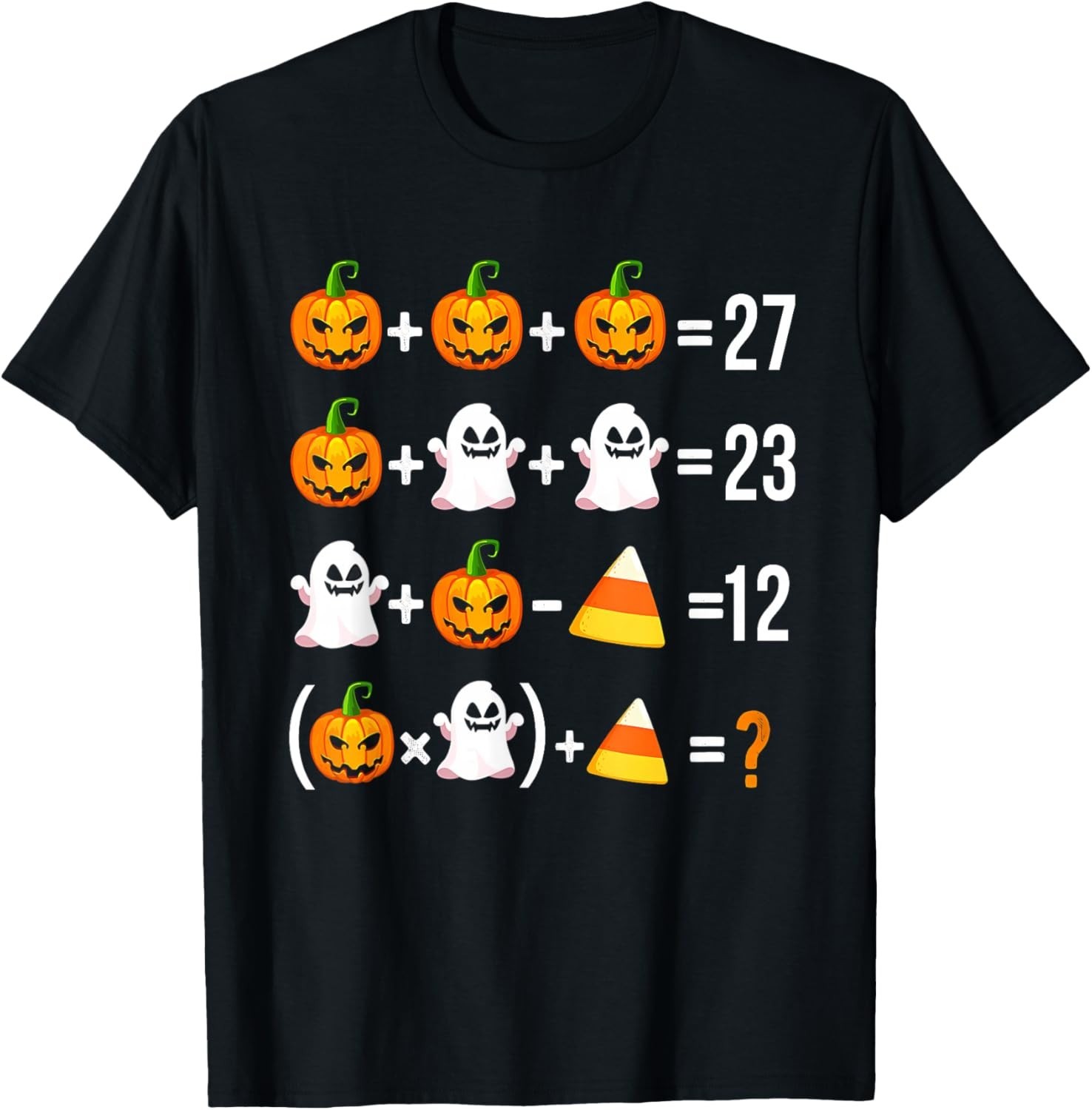 Funny 67 Meme Pumpkin Ghost Math Teacher Halloween Costume unisex T-Shirt