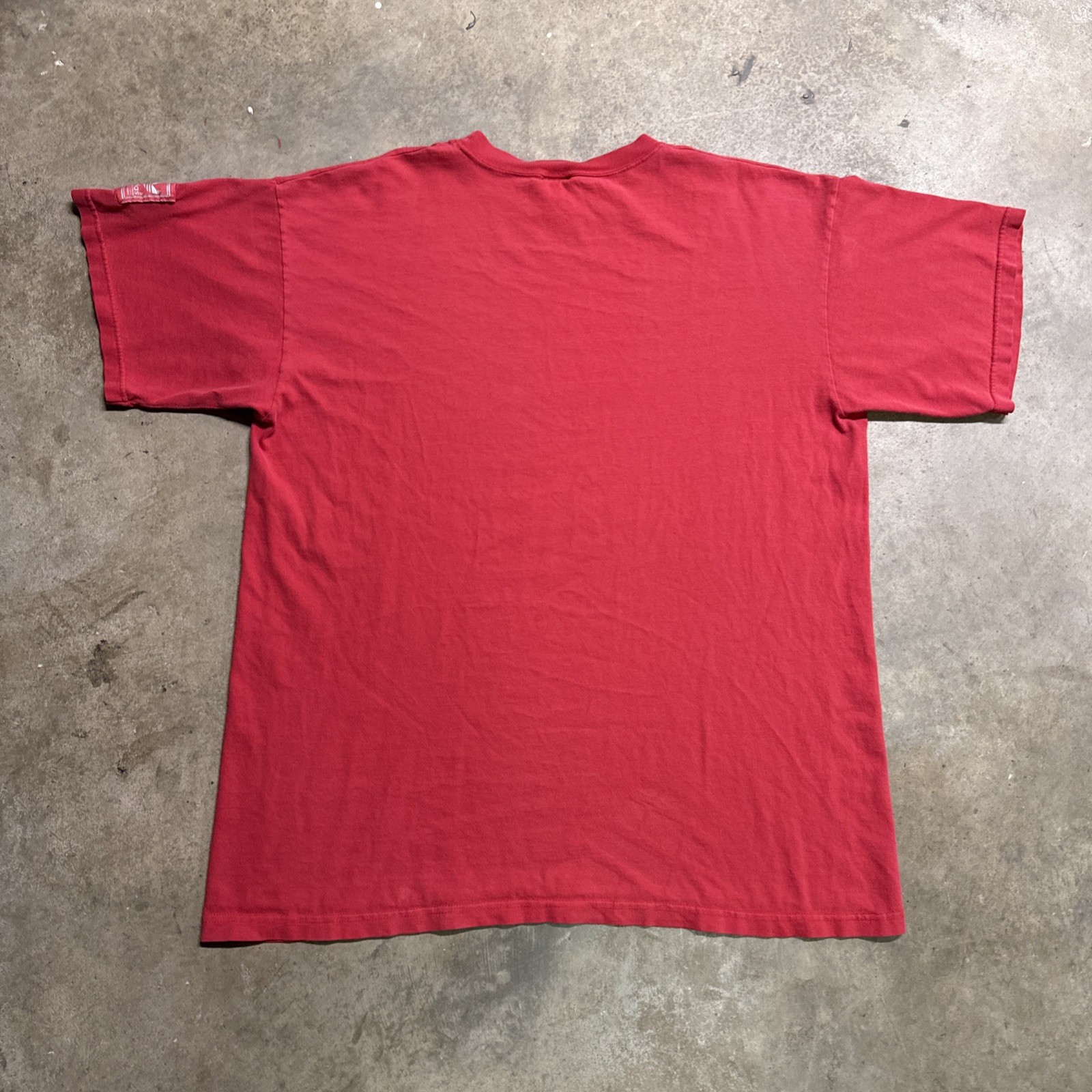 Vintage Adidas Shirt Mens XL Red 90s Skate Surf Baggy Logo Retro Soccer USA