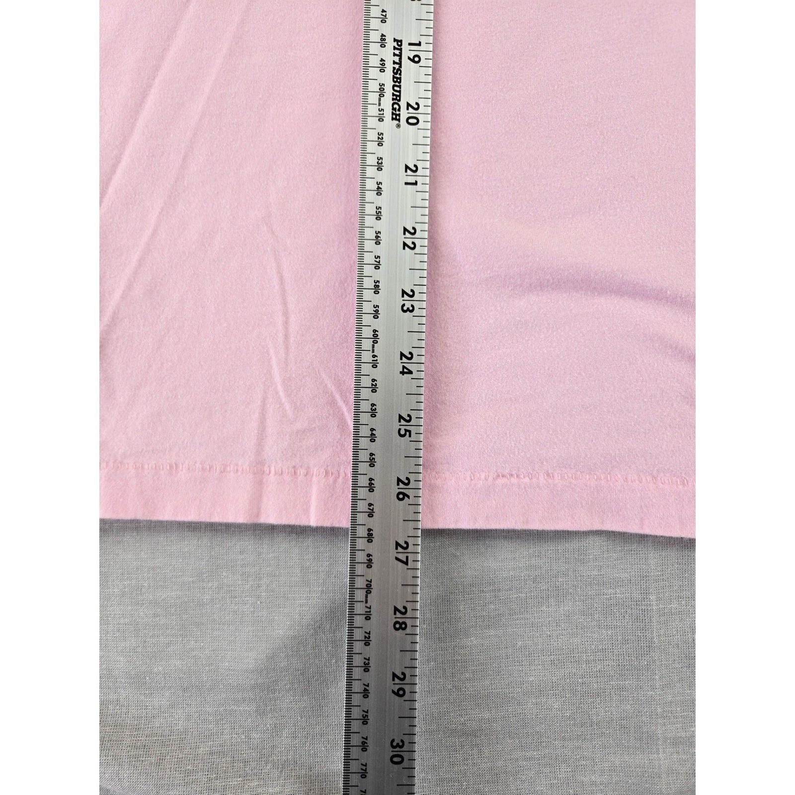 Hollister Mens Pink Graphic T-Shirt California Applique Logo Cotton Tee Large