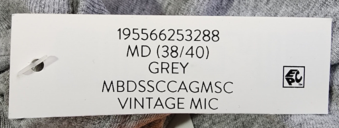 Disney Mickey Mouse Men&rsquo;s Grey Graphic Print Tee T-Shirt Size M 38-40 BRAND NEW