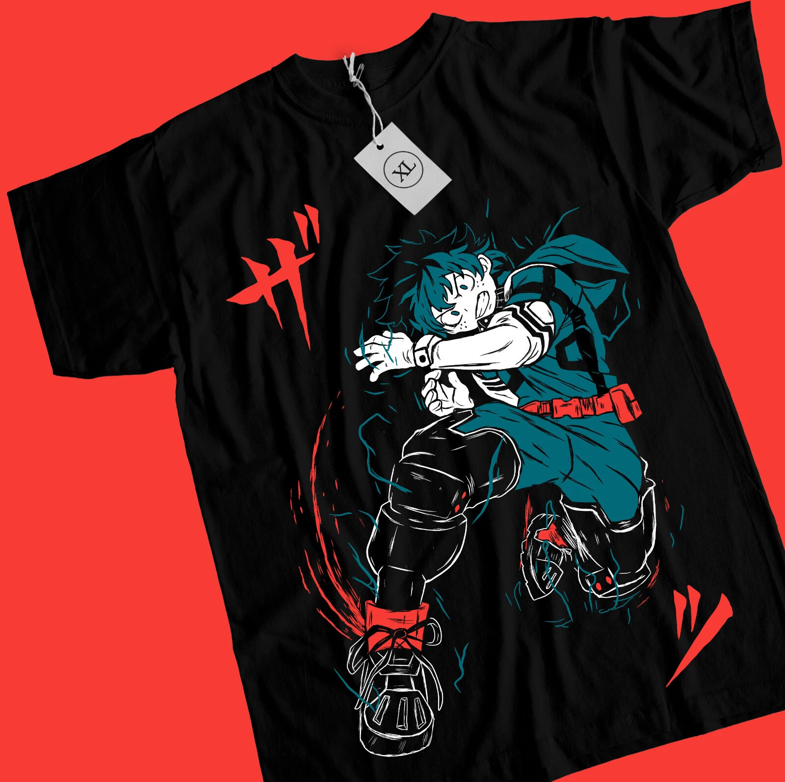 Izuku Midoriya Deku My Hero Academia Bakugou Anime T Shirt Unisex