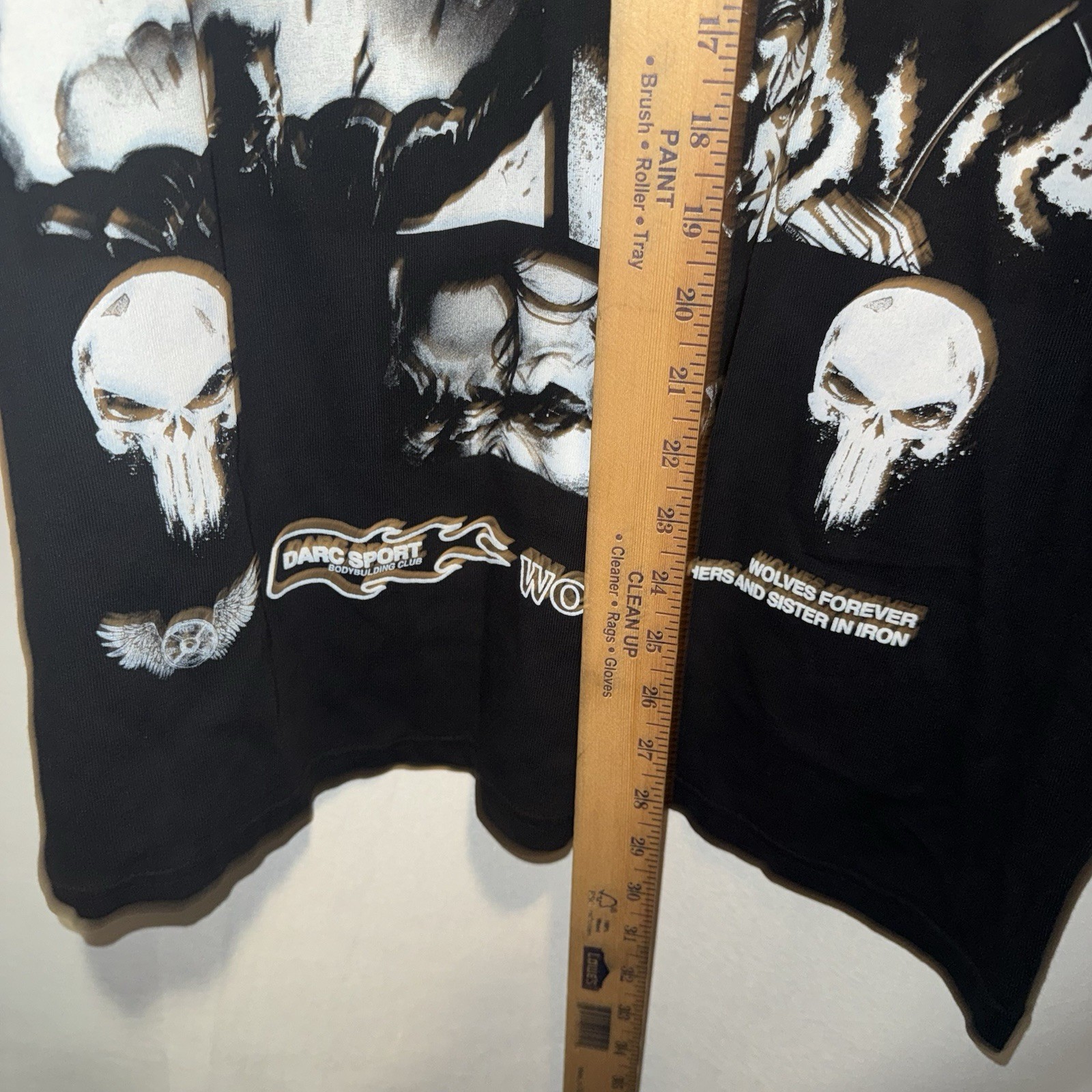 Darc Sport x Marvel Hero Series The Punisher Tee Size Large Black/Purple NEW