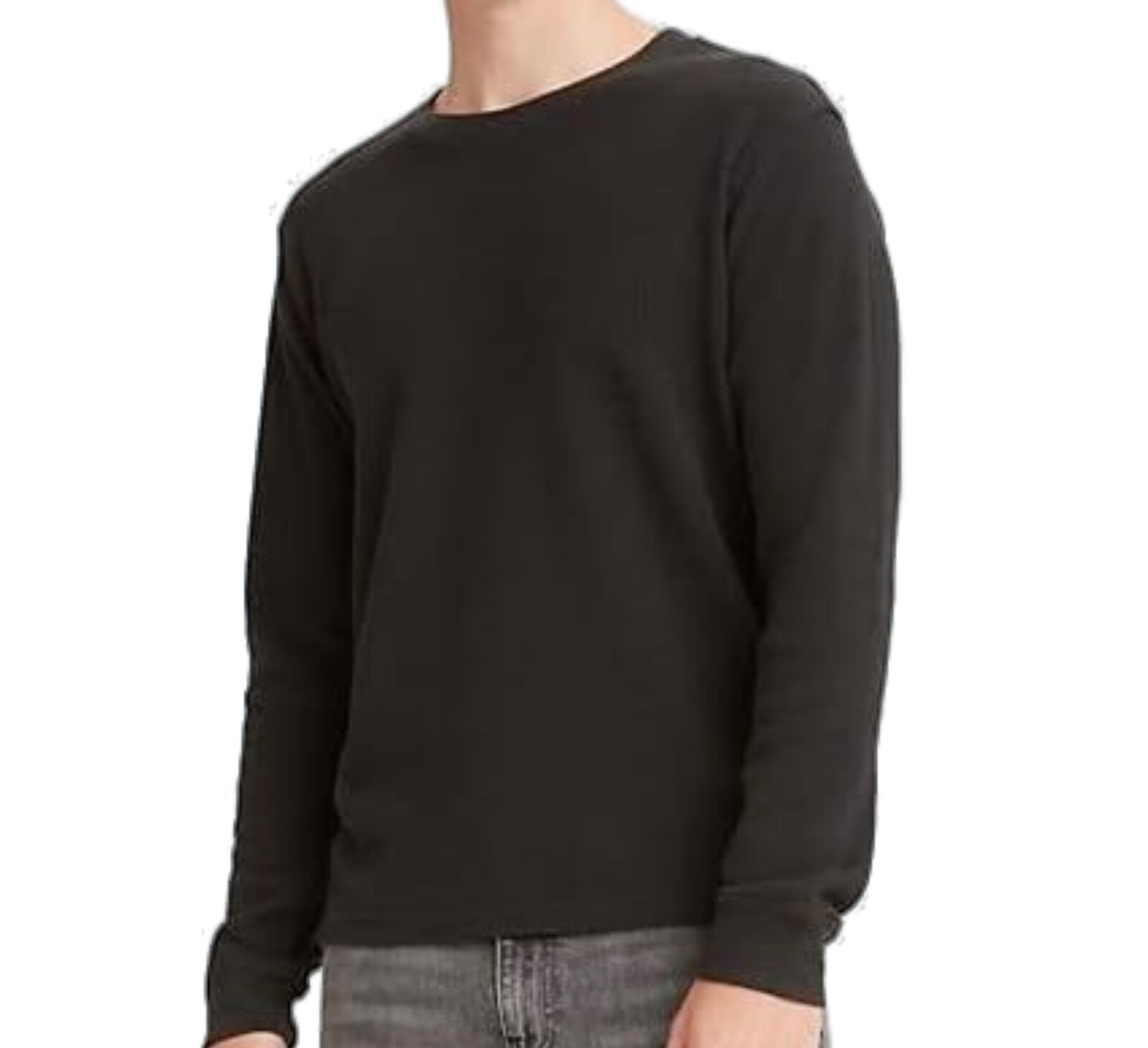 New Levis Crew Standard Mineral Black Thermal Mens Size XLARGE RLEV-68