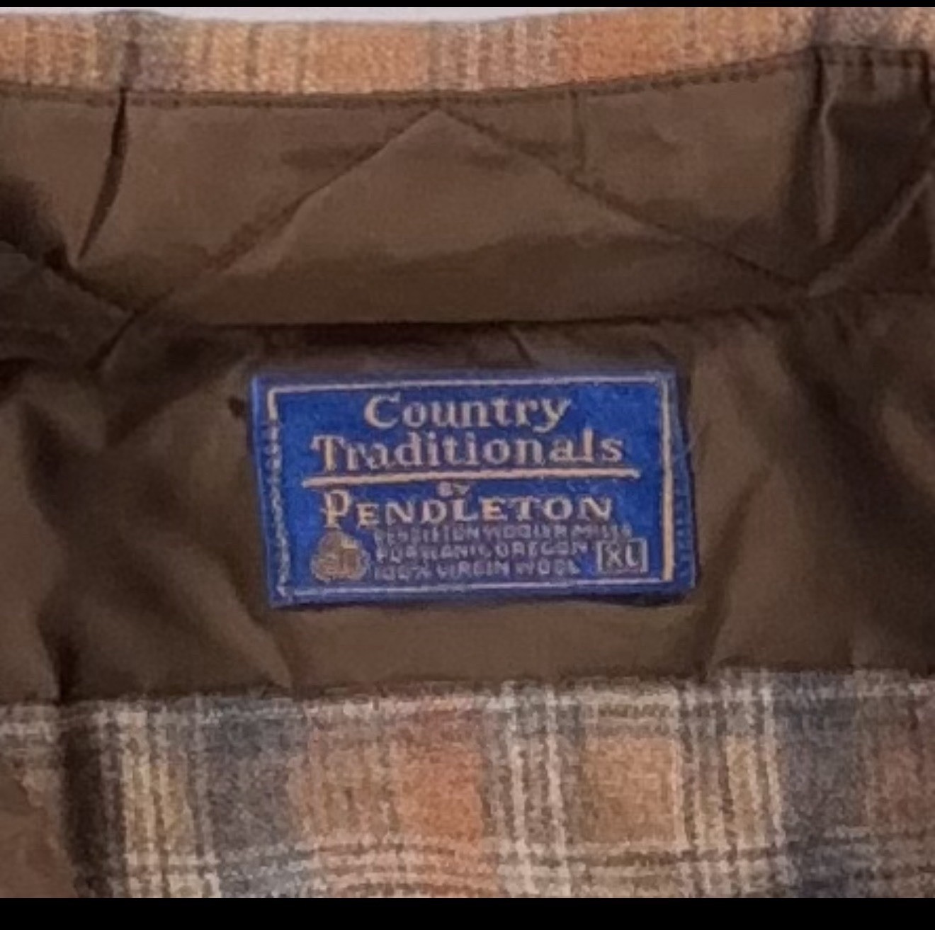 Pendleton Country Traditional Flannel Shirt Men&rsquo;s Size XL