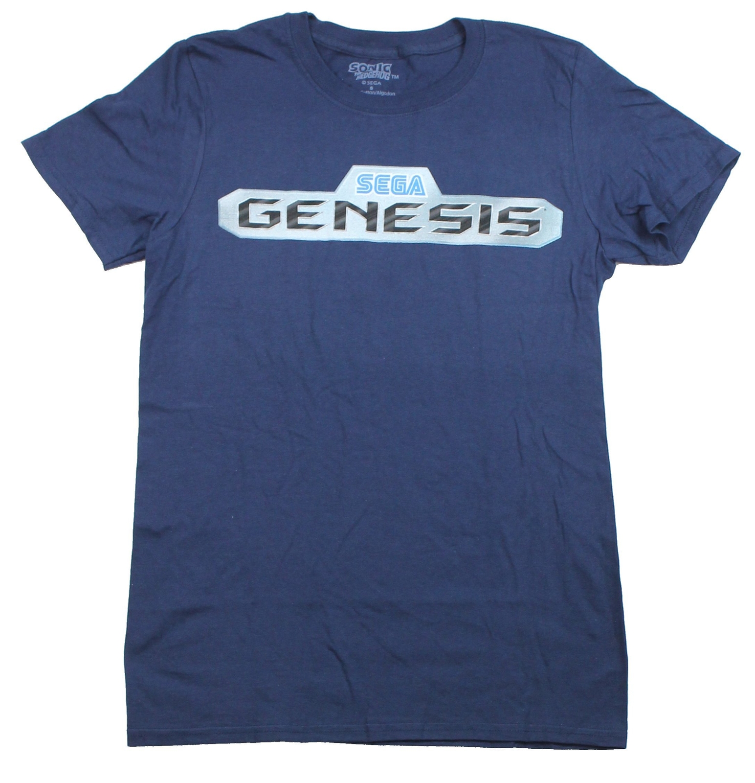 Sega Genesis Mens T-Shirt – Classic Full Color Logo Image