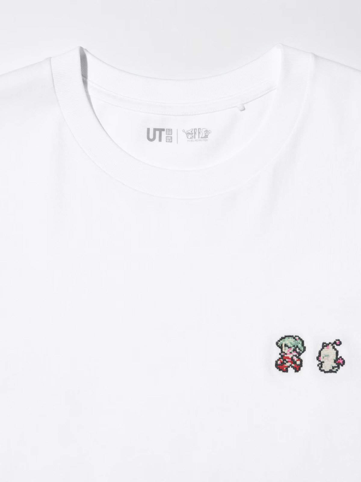Uniqlo White FINAL FANTASY Short-Sleeve Graphic T-Shirt Men Sizes XS,S,M,L,XL
