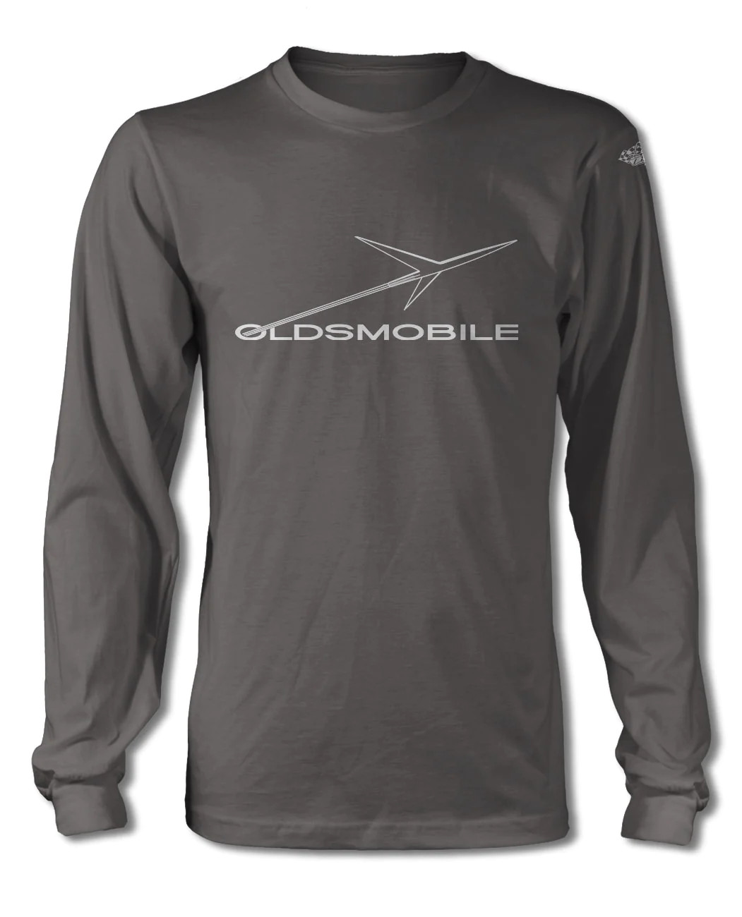 Oldsmobile Rocket Emblem 1956 T-Shirt – Long Sleeves – 6 Colors American Cotton