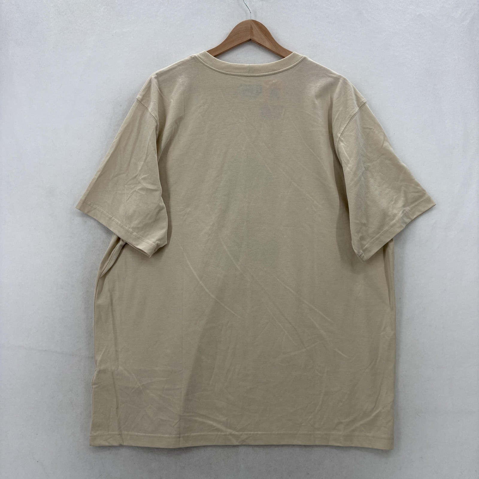 Carhartt Shirt Mens XL Beige Relaxed Fit Active Jac Graphic Tee Tagless Workwear