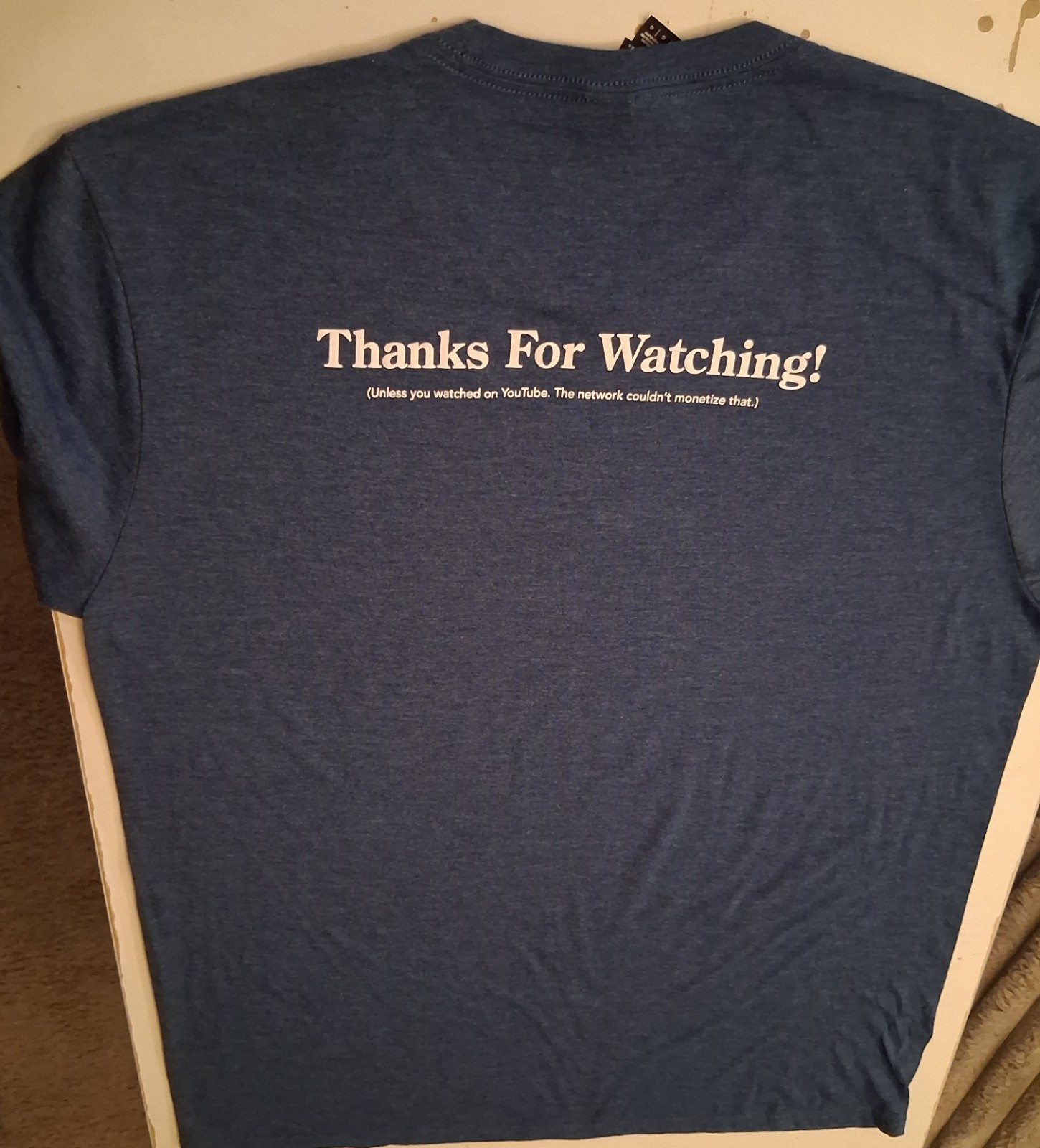 The Late Show With Stephen Colbert Last Show Tee Shirt – Large