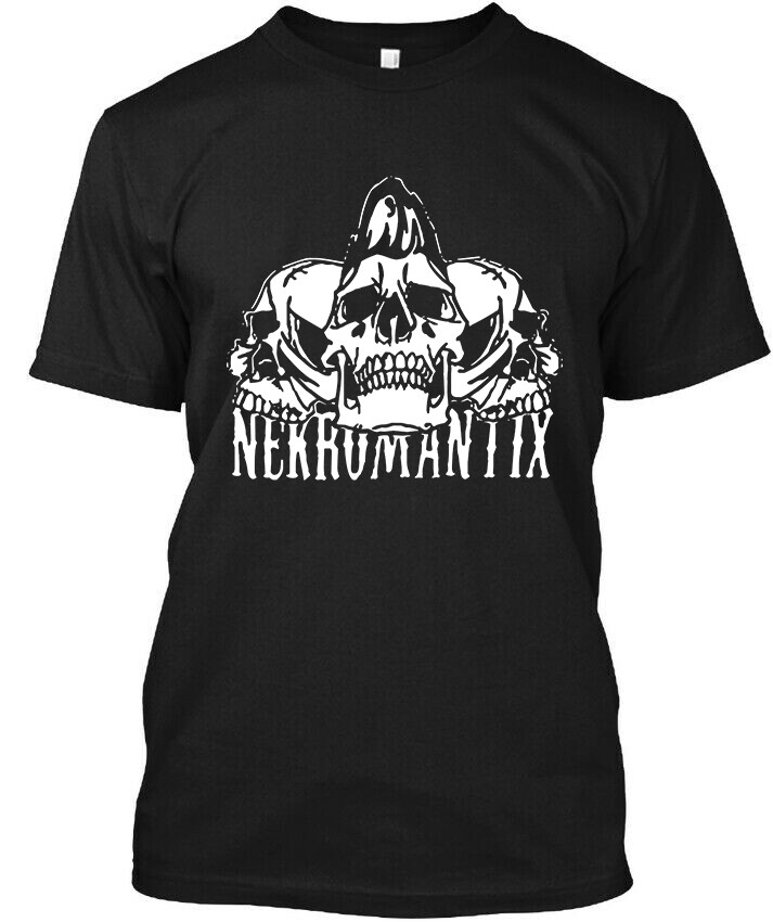 NEW Nekromantix American Music Group Graphic Vintage Retro Logo T-SHIRT S-5XL
