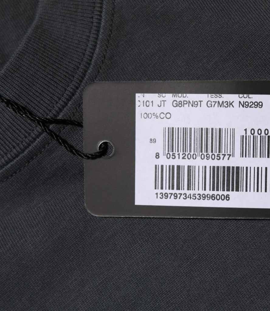 DOLCE & GABBANA T-shirt Gray Logo Graphic Cotton Crew Neck IT52/US42/XL 900usd