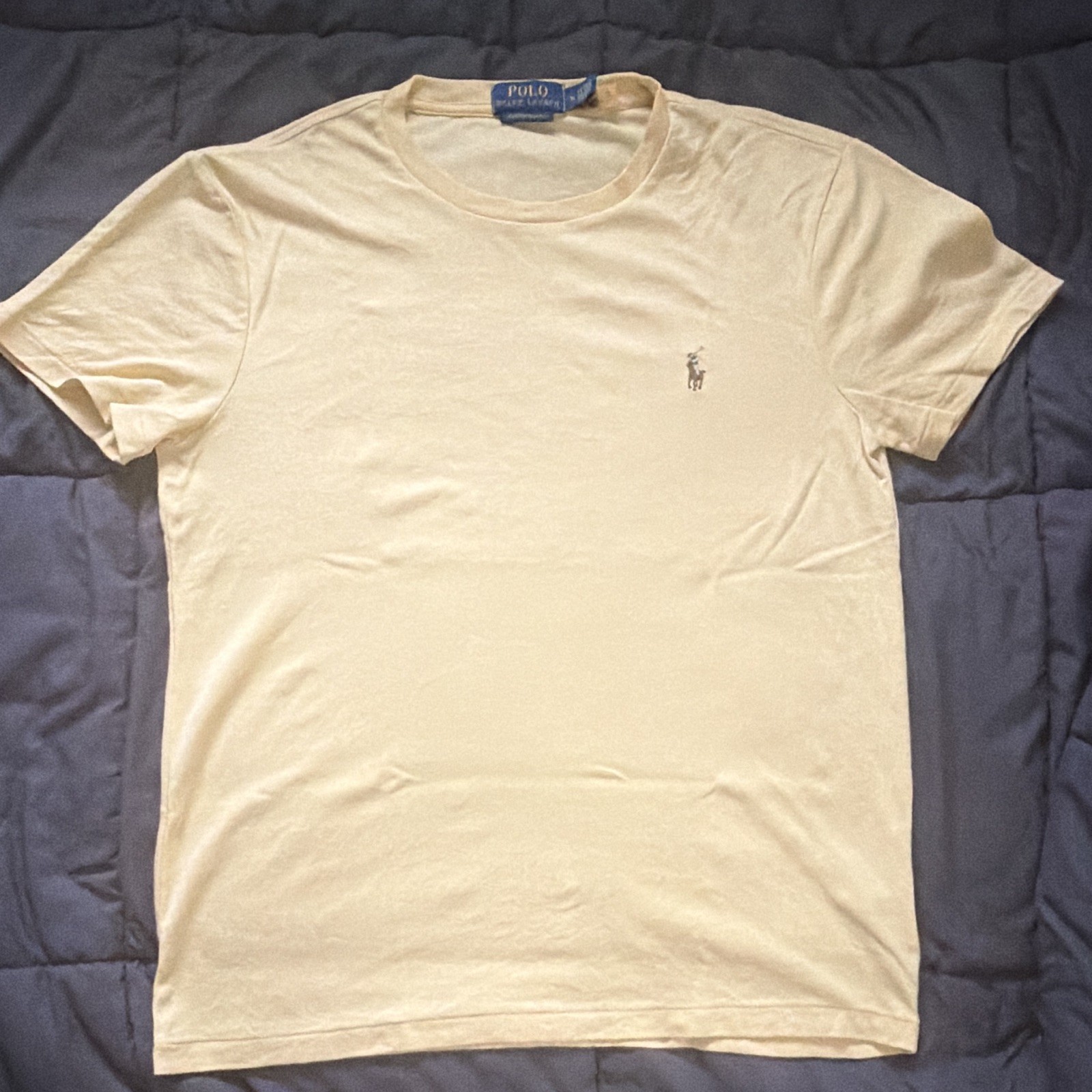 Polo Ralph Lauren Custom Slim Fit T-shirt Wicket Yellow