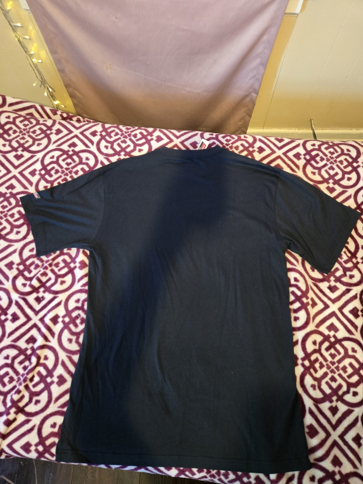 Genuine Dickies Large/Tall Black Shirt | Longer Length Short Sleeve