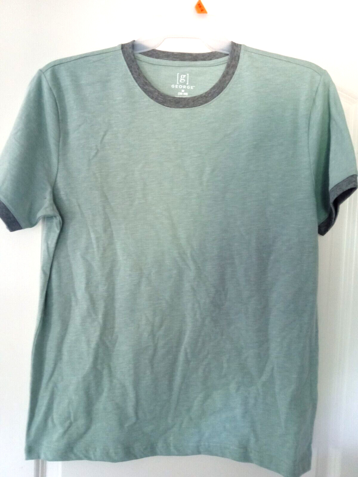 George Ringer T-Shirt color is pistachio Size men&rsquo;s Medium