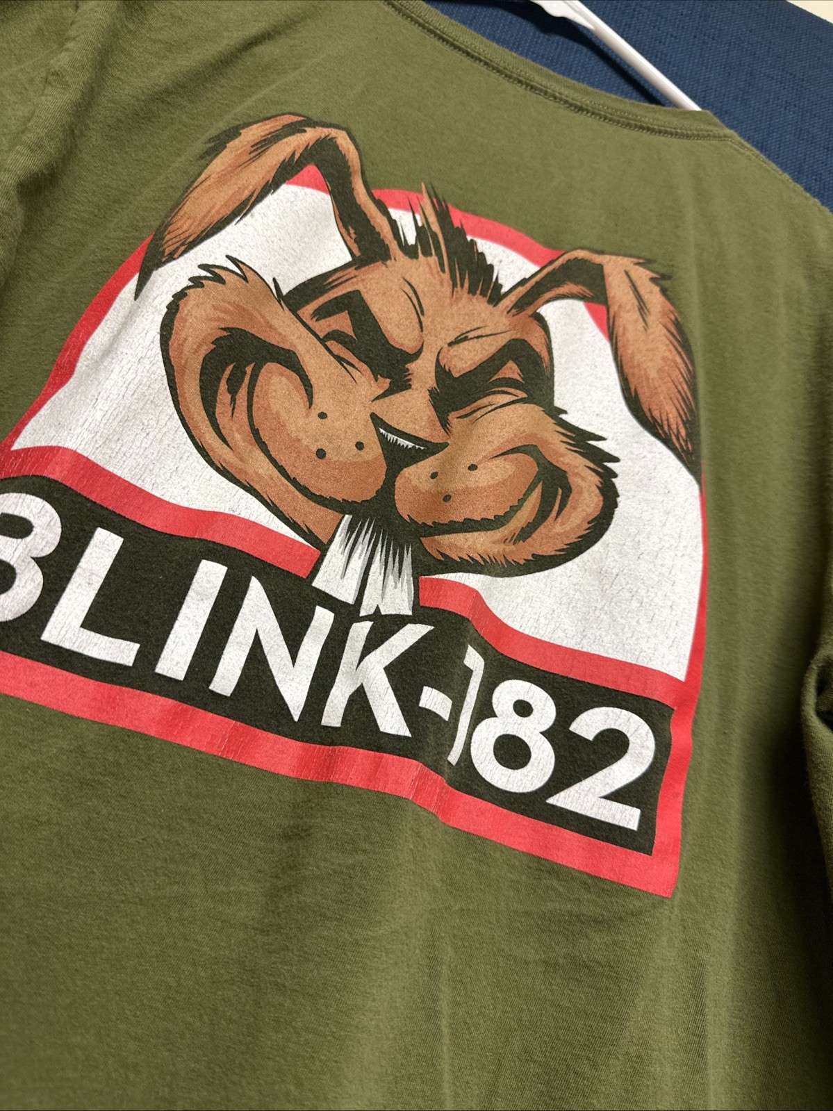 Blink 182 Shirt Original Size L Dude Ranch Enema Of The State Cheshire Cat +44