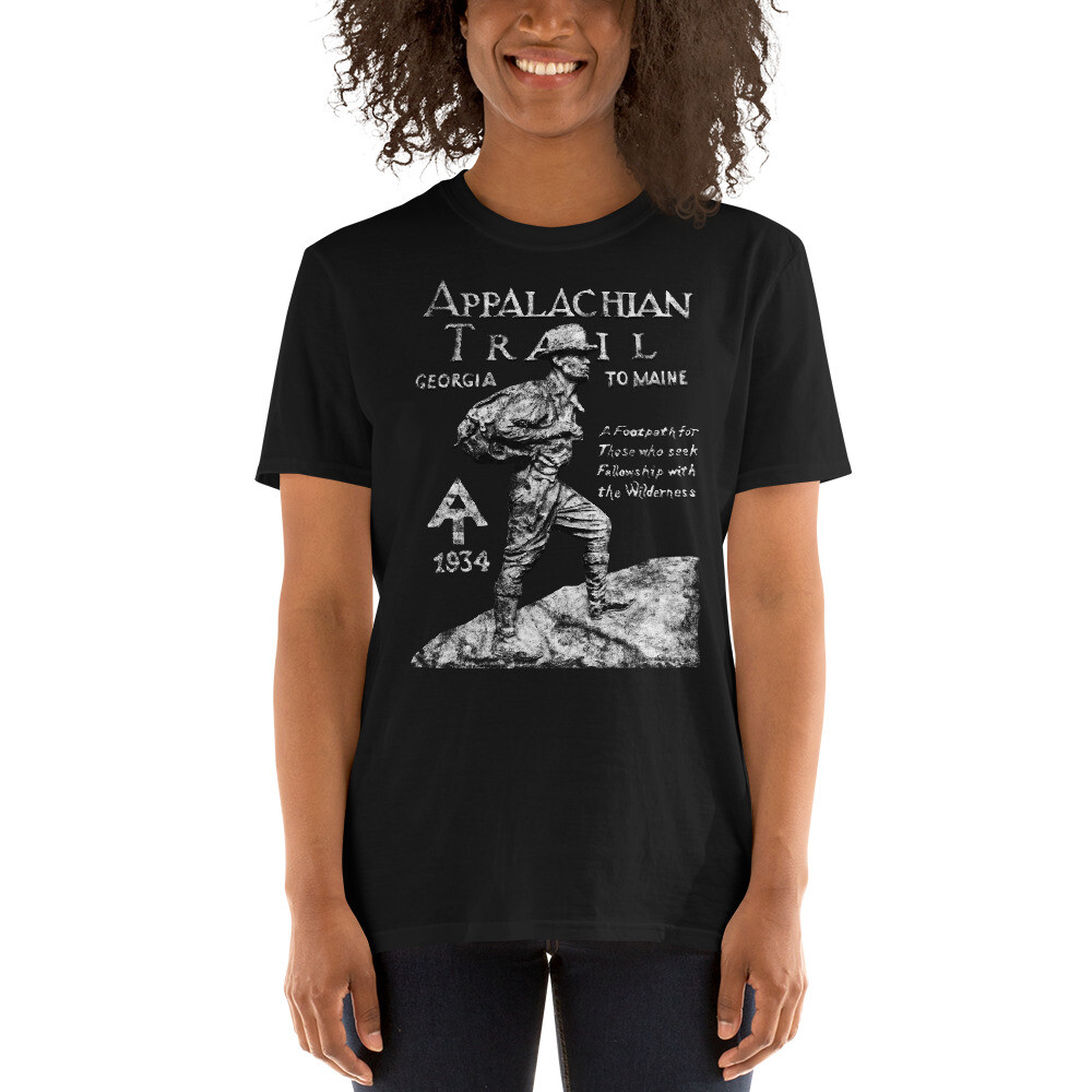 Appalachian Trail Springer Mountain Georgia Maine Hiking Plaque Shirt AT 1934 GA