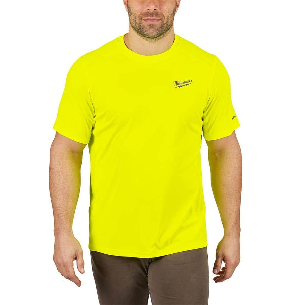Milwaukee Gen II Men&rsquo;s Medium Hi-Vis Lightweight Performance T-Shirt