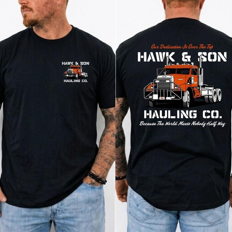 « Over The Top » Trucker Shirt – Vintage Arm Wrestling Movie T-Shirt