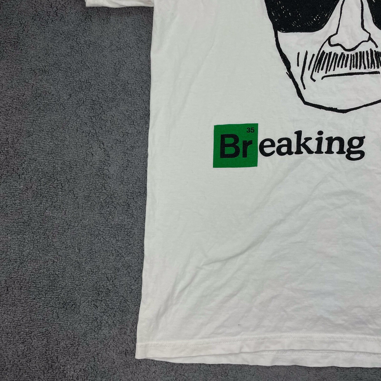 2014 Breaking Bad Heisenberg T Shirt XL Licensed Br 35 Ba 56 Walter WHITE Sketch